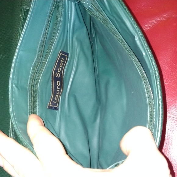 Forest green Laura Scott shoulder bag - Picture 2 of 5
